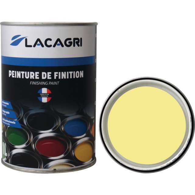 Peinture de Finition Jaune Vaslin POT 1L Lacagri référence fournisseur 1676587